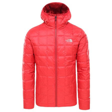 The North Face Men's Kabru Hooded Down Jacket Men middle-layer down jackets Red S