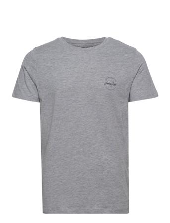 Jwharthur Chest Tee Ss Crew Neck Grey Jack & J S