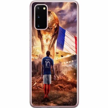 Samsung Galaxy S20 Genomskinligt Skal Kylian Mbappé