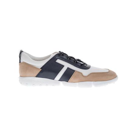 Tod's Fine and light Sneakersy in nubuck with laces inbo, Dame, Størrelse: 40 1/2 EU