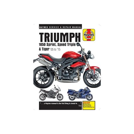 Triumph 1050 Sprint, Speed Triple & Tiger (05 - 15) (häftad, eng)