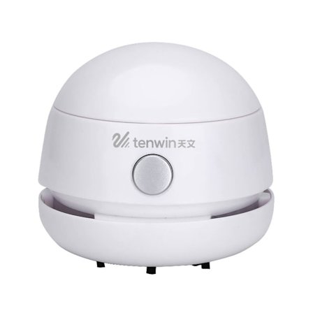 Uppladdningsbar skrivbordsdammsugare med 600 mAh batteri och US