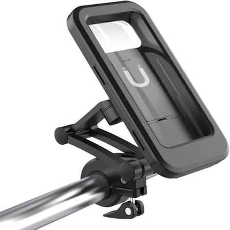 Passer for mobiltelefoner under 7 tommer, sykkelholder, vanntett elbil- og motorsykkeltelefonholder