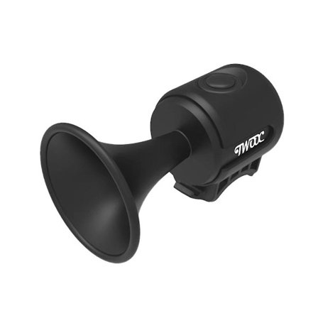 Elektrisk signalhorn för cykel, barnvagn, hög decibel, cykling, plast, lättvikt, portabel