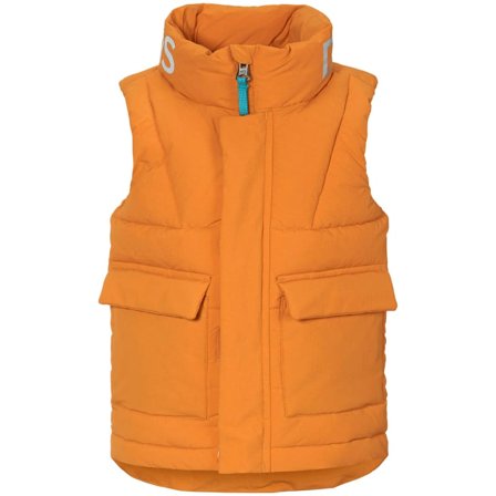 Didriksons Mubi Kids Vest Children lined vests Orange 130