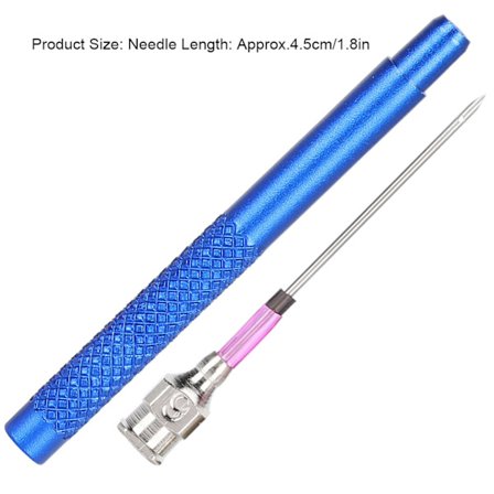 Stål broderi stingende nåle sæt strikkekunst nåle med håndtag