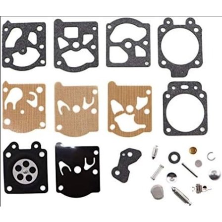 för 2-pack K20-WAT förgasarmembran packningsreparationssats för Walbro WA & WT Förgasare Echo STIHL Dolmar FS MS Hus-qvarna Partner och Primer Ball 