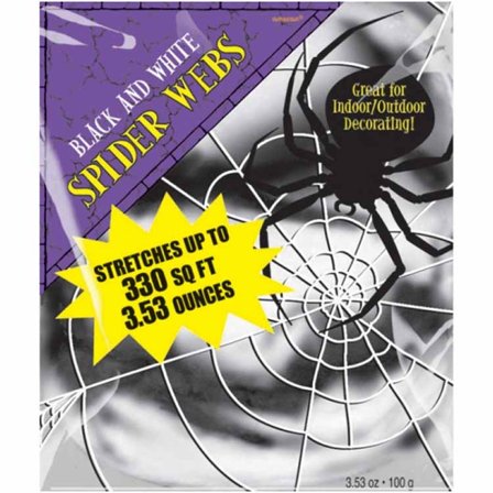 Spindelnät svart & vit