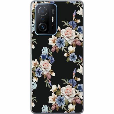Xiaomi 11t Genomskinligt Skal Floral