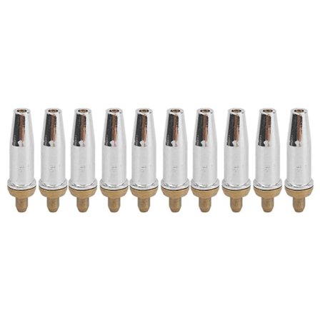 10 STK Gasskjæredyse G07-30 Propan Acetylen Skjærebrenner Tips Hylsetype Brennerforbruksmateriell (A)