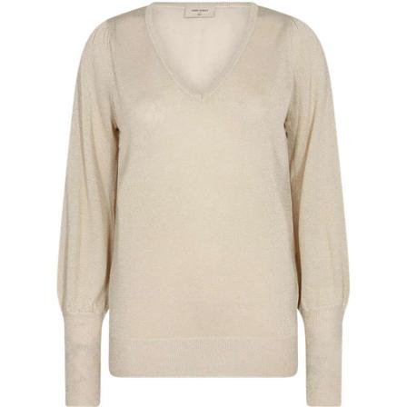 Freequent, Fqluretta v pull moonbeam Beige, Dames, Maat:L