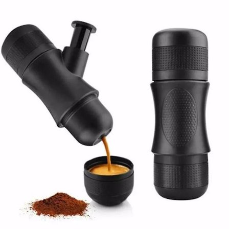 Bærbar manuell kaffemaskin Mini Espresso Håndholdt Press