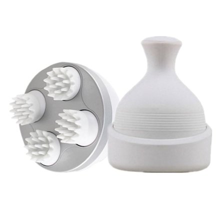 Elektrisk massageapparat gaveideer trykaflastningsmassageapparat muskel skulderkalv, hvid, hovedmassageapparat vandtæt æltning