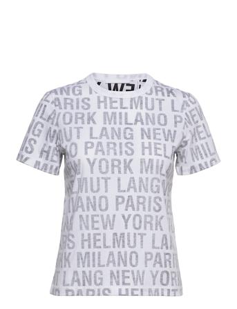 Allover Print Ss.all Patterned Helmut Lang