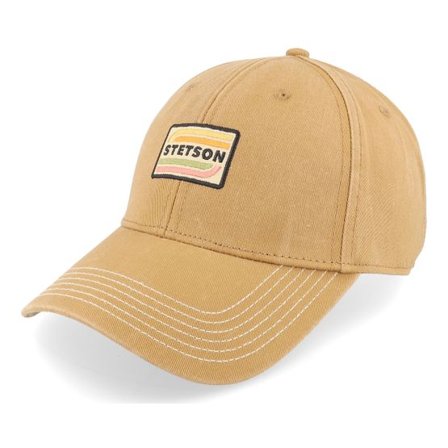 Stetson - Beige adjustable Keps - Baseball Cap Cotton Beige Adjustable @ Hatstore