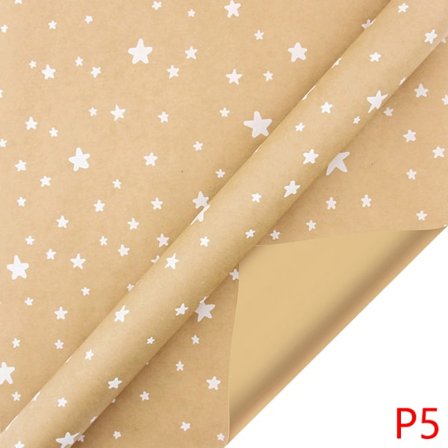 1 kpl 100*43 cm joululahjapaperirulla DIY lahjapaperi Keltainen 44*100cm