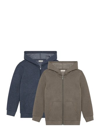 Minymo | Sweat Jacket W. Hood (2-Pack) | 104