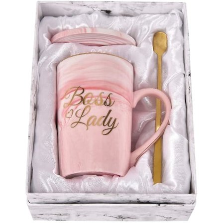 Present till Chef - Futtumy Boss Lady Kaffekoppar, Chefens Dag Presenter, Chefskoppen, Chef Jul Födelsedagspresenter, Bästa Presenterna för