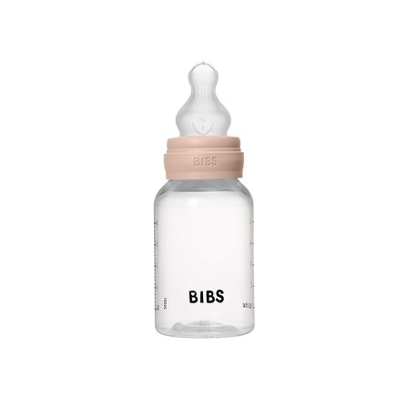 BIBS Sutteflaske Slow Flow Silikone Blush 150 ml, Børn & Forældre, Sutteflasker & Tilbehør, Sutteflasker