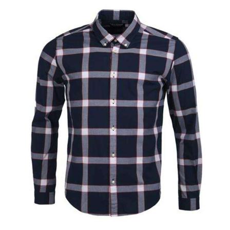 Barbour shirt Blå, Herre Skjorter, Størrelse: M
