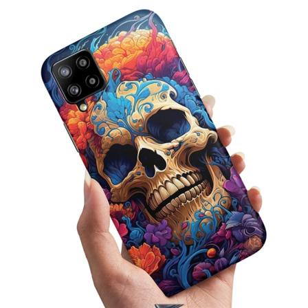 Samsung Galaxy A12 - Cover/Mobilcover Skull