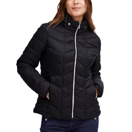 Fransa FRBAPADDING Jacket Jackor Dam Svart S