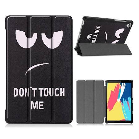 Lenovo Tab M8 läderfodral med coolt mönster - Rör Inte