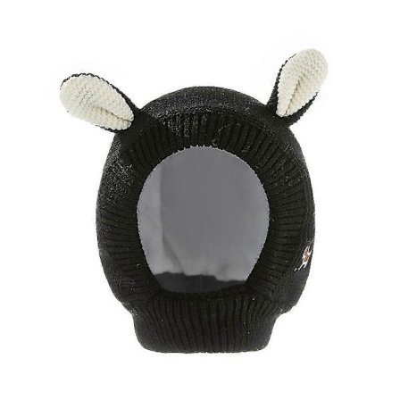 Vinterstrikket plysj-lue