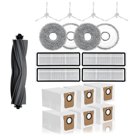 Til Dreame L10S Ultra L10 Ultra Robot Støvsuger Hoved Sidebørste Hepa Filter Moppeklud Støvposer Reservedele