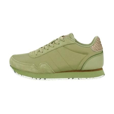 Woden Nora III Leather Grøn, Dame Sneakers, Størrelse: 37 EU
