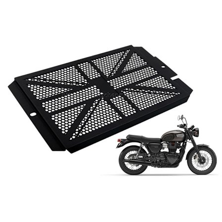 Motorsykkel Radiatorbeskyttelse Deksel for Black og T120 T100 Speed Twin Street Cup Twin Thruxton 2017+