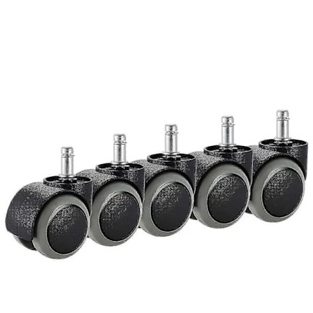 【PP】 Kontorstol Hjul, 5-pak, Passer til IKEA Stol (10mm x 22mm) Kraftige-FA-
