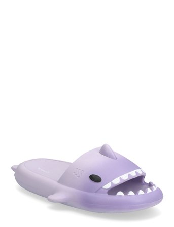 Shark-Design Flip-Flops Purple Mango