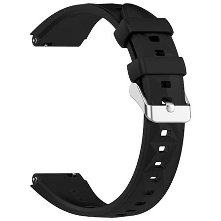 Silikonarmband för Huawei GT5 Pro 42mm - Svart Svart