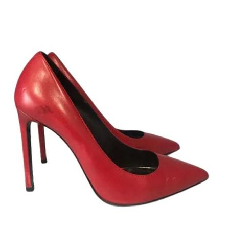Saint Laurent Vintage - Vintage Skor - Röd - Dam - Storlek: 37 Eu, Dam, Storlek: 37 EU