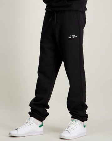 Les Deux West Side Sweatpants Svart Byxor Kille - Kids Brand Store