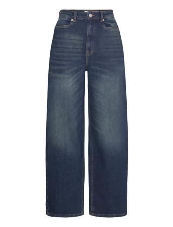 Tomorrow Trw-Kaia Slung Jeans Wash Riverside Blå