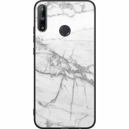 Huawei P40 Lite E Svart Skal Marmor