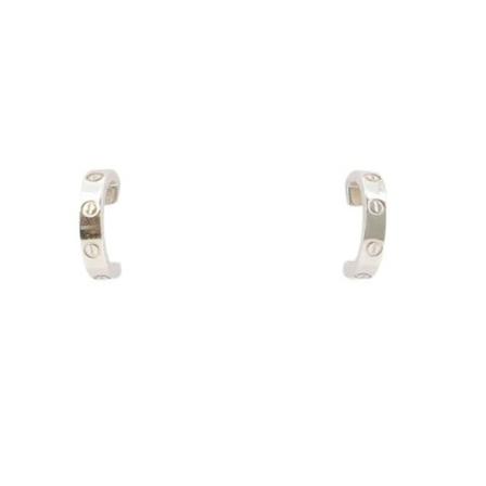 Cartier Vintage, Pre-owned Metal earrings Grijs, Dames, Maat:ONE Size