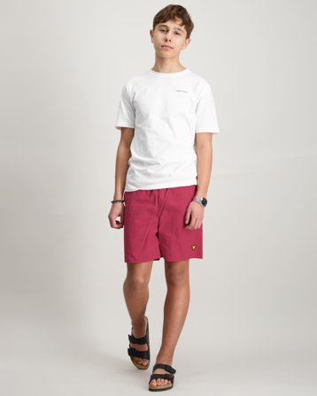 Lyle & Scott Plain Swim Short Rouge Maillots de bain et peignoirs Garçon - Kids Brand Store