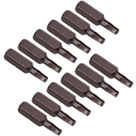 Shank H3 Hex Skruebits i høj kvalitet S2 Højtlegeret stål H1/4 X 25 X H3 Ha