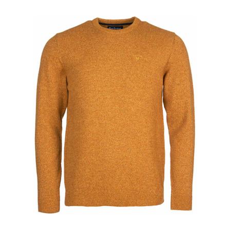 Barbour, Round-neck Knitwear Bruin, Heren, Maat:XL,Polyamide