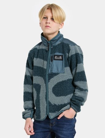 Didriksons Exa Pr Kids Fz 2 - Blue - 140