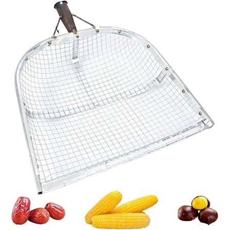 Havearbejde lækageskovl, havefilterskærm sigte jordspade, sandsigte spade til strand, kornskovl