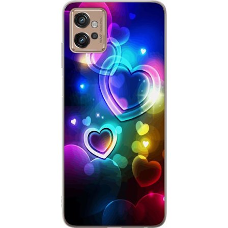 Yhteensopiva Puhelinkuori Motorola Motorola Moto G32 NeonRakkaus