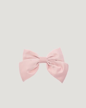 Dark Department Satin Bow Hair Clip Rosa Accessoires Mädchen - Kids Brand Store
