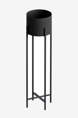 Hanah Home - Dekorativ kruka-Morocco - Svart - Krukor & vaser - Från Homeroom