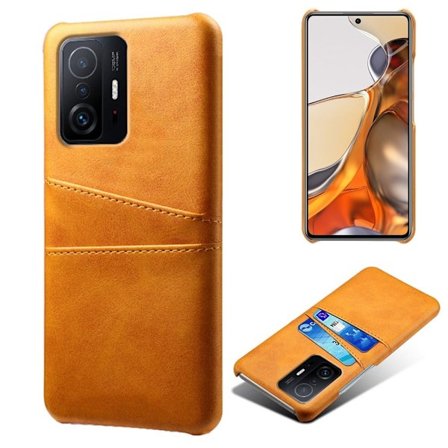 Xiaomi 11T / Xiaomi 11T Pro skal med korthållare - Orange