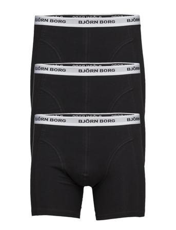 Cotton Stretch Boxer 3P Black Björn Borg