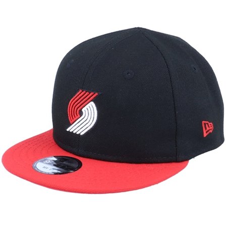 New Era - Kids Portland Trail Blazers My 1St 9FIFTY Black/Red Strapback Snapback Black Cap - NBA @ Hatstore